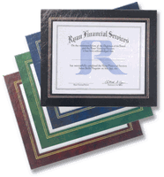 Picture of Leatherette Certificate Frames